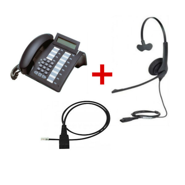 Siemens Optipoint 500 Standard + Jabra Biz 1500 + cabo