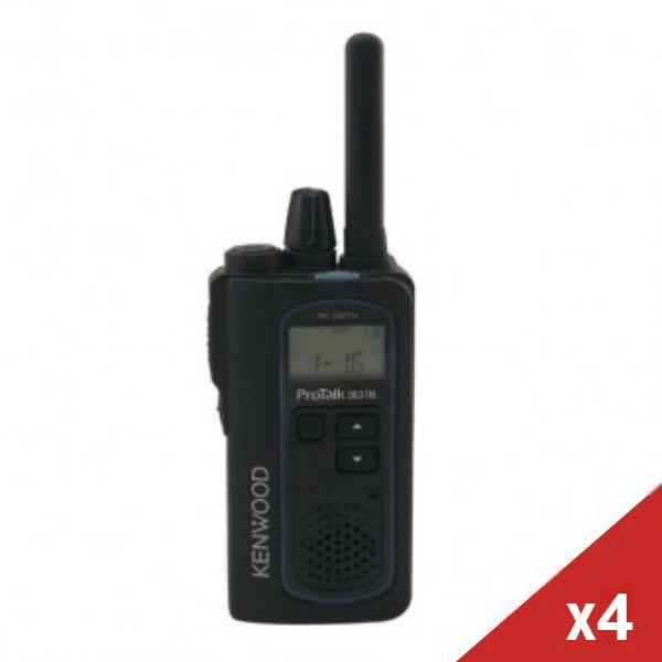  Kenwood TK-3601DE Quad Pack