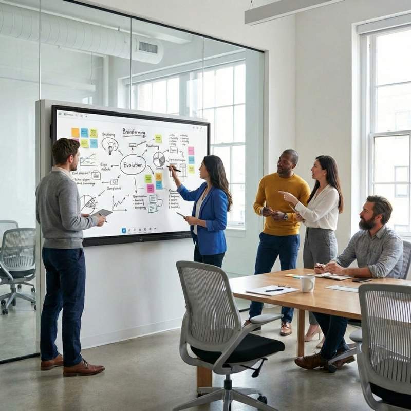 Multiclass Display Interativo Tátil 86