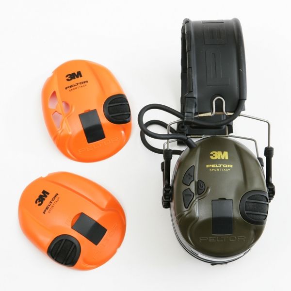 3M Peltor SportTac - Verde e Laranja