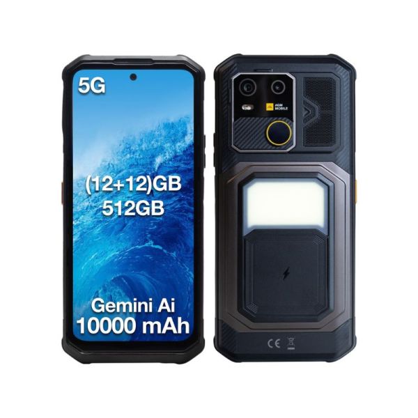 AGM G3 5G Rugged Smartphone Front and Back