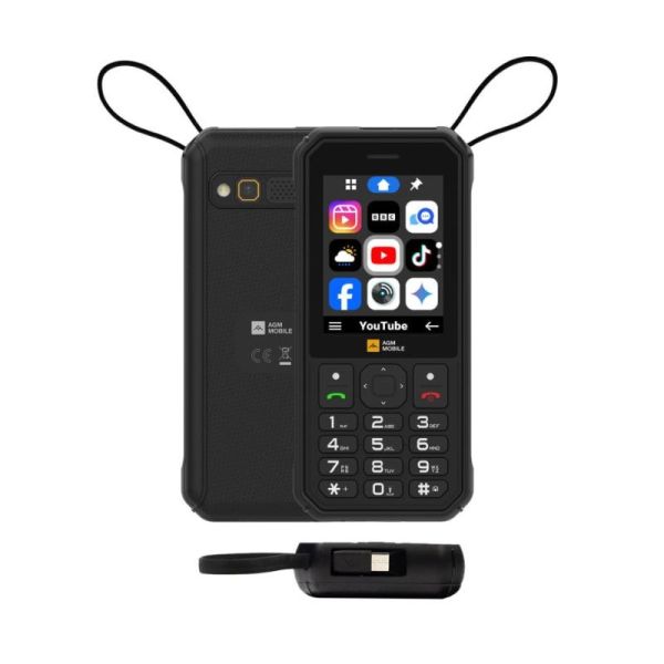 AGM M11 Rugged 4G Phone Front and Rear View