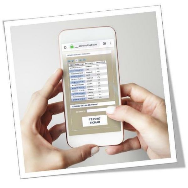 Sistema de presença en:HORA pack 30 + App de registo de presença