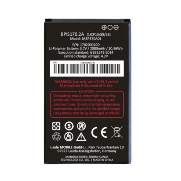 i.safe Bateria para IS170.2