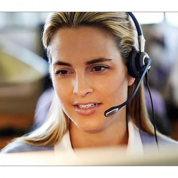 Jabra 2400 II Duo USB Antirruído - Skype for Business