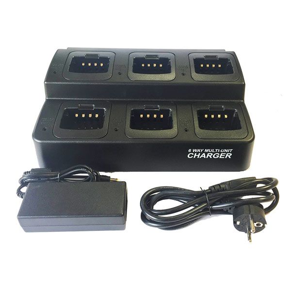 Carregador múltiplo para Dynascan R-58 e DA-350