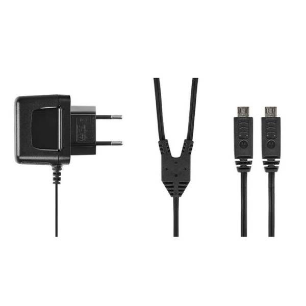 Carregador duplo Micro USB para Motorola TLKR T82
