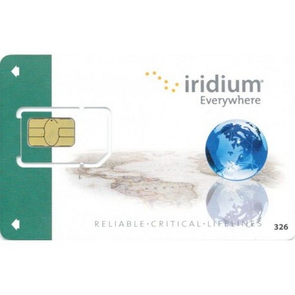 Recarga pré-pago Iridium GO! - 400 minutos