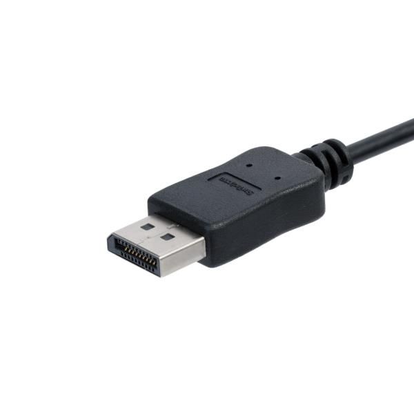 Cabo Adaptador USB-C a DisplayPort - 1,8m - 4k 60hz