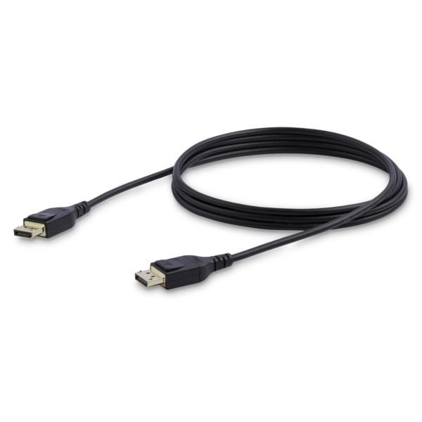 Cabo de 2m DisplayPort 1.4 - Certificado VESA