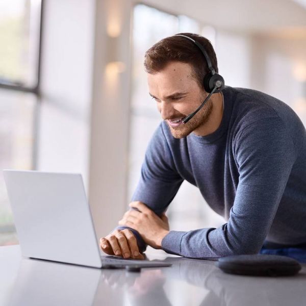 Jabra Engage 55 duo UC USB-C con base
