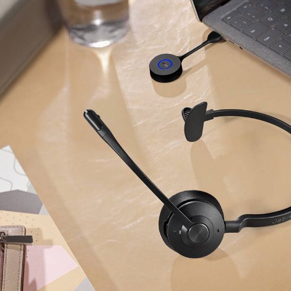 Jabra Engage 55 Mono UC USB-A com base
