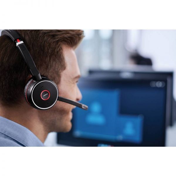 Jabra Evolve 75 MS Duo SE + Socle