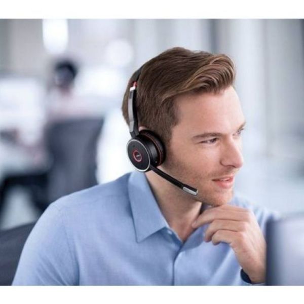 Jabra Evolve 75 UC Stereo Link 380 Recondicionado