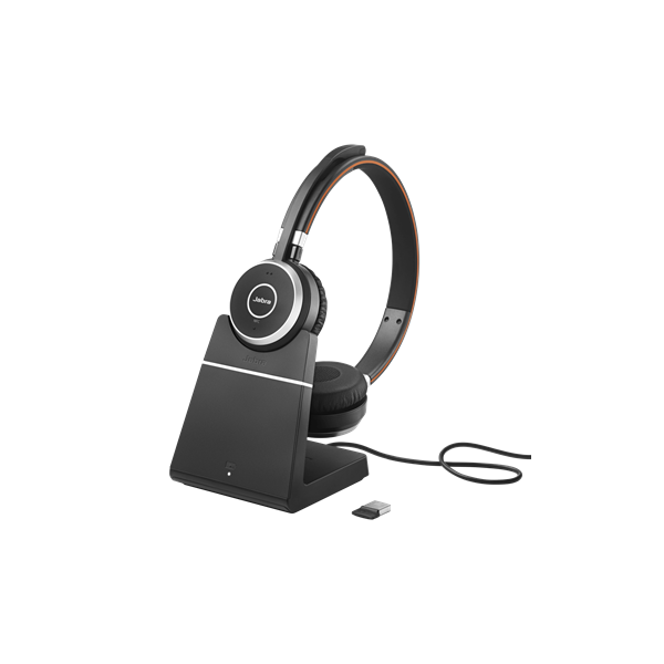 Base suporte e de carga para Jabra Evolve 65 