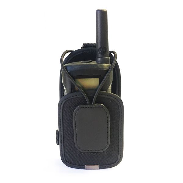 Bolsa com arnês para walkie talkies