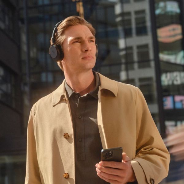 Jabra Evolve3 65 Flex MS wireless headset for hybrid work