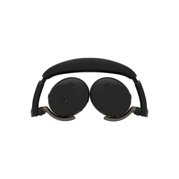 Jabra Evolve3 65 Flex MS compact headset folded for travel