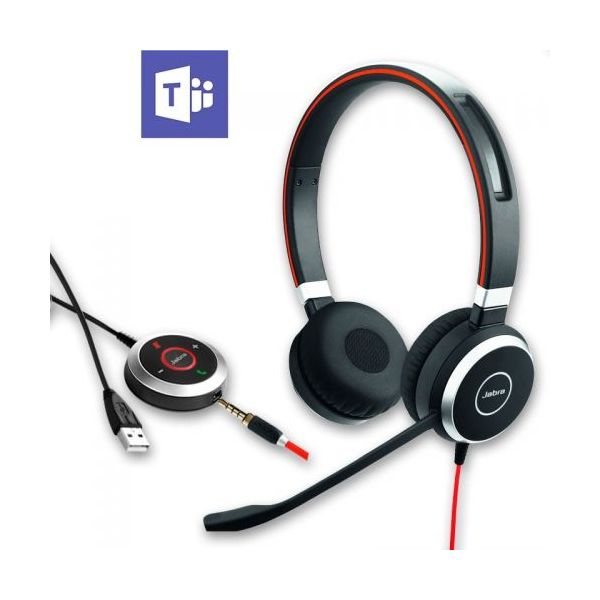 Jabra Evolve 40 Duo + Webcam Cleyver USB
