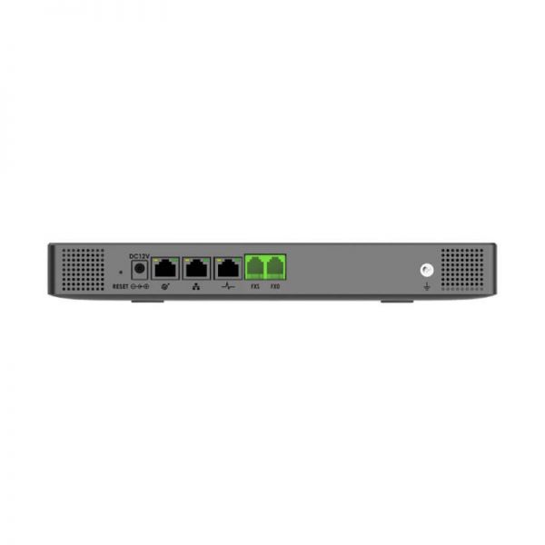 Grandstream UCM6301, dispositivo PBX IP compacto em preto