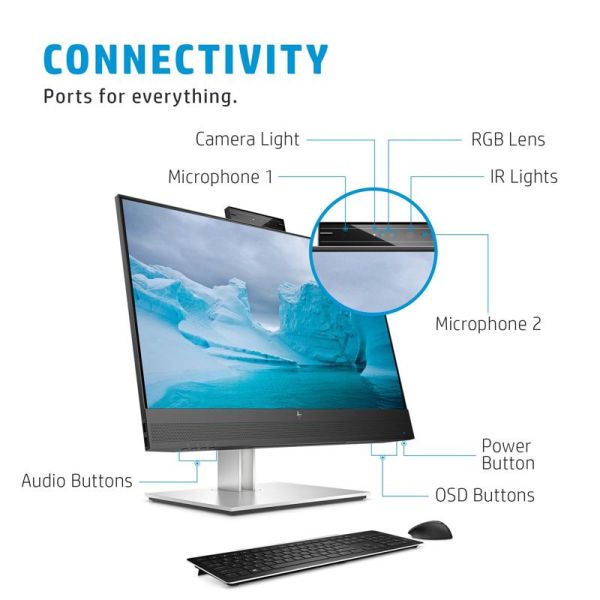 HP Monitor FHD E24mv G4