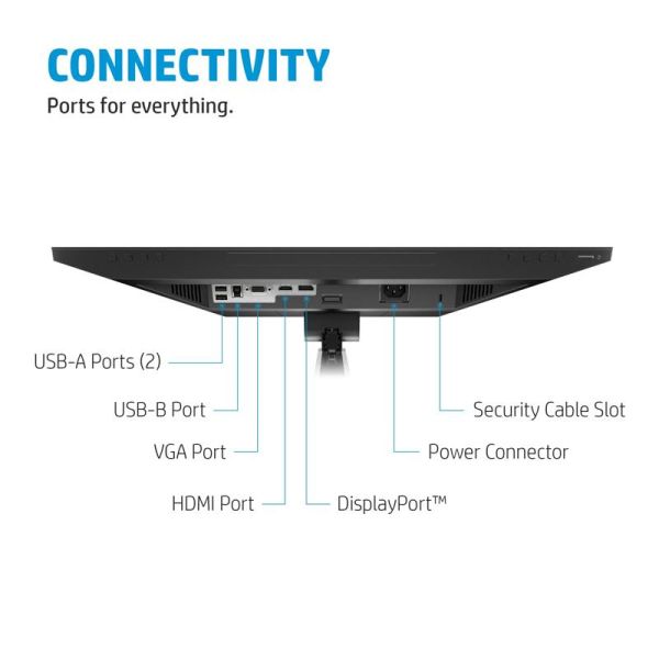 HP Monitor FHD E24mv G4 portas