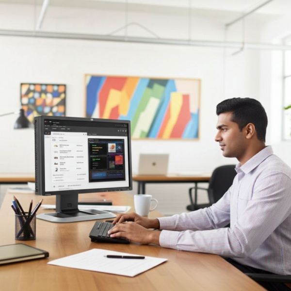 HP LP2275W Recondicionado Grau B