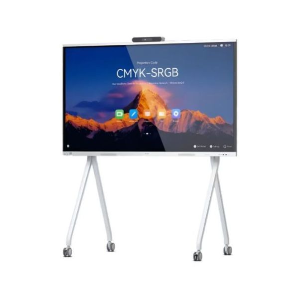Huawei IdeaHub S3 65 Inch Interactive Display on Mobile Stand