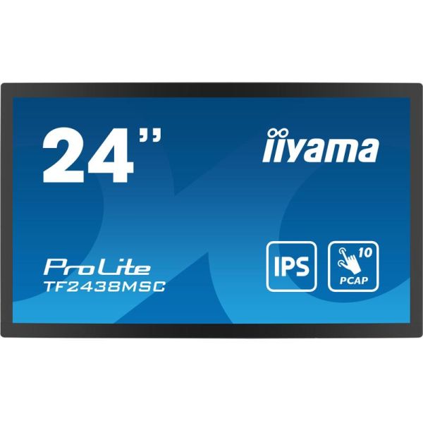 Monitor touch 24'' iiyama ProLite TF2438MSC-B1 