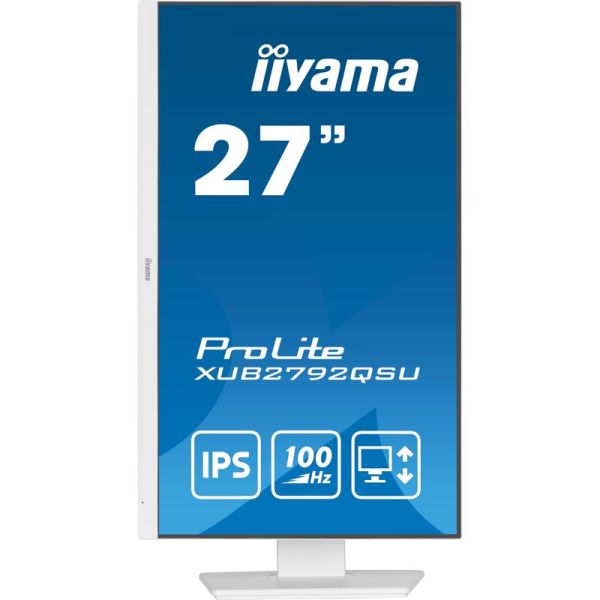 Monitor iiyama XUB2792QSU-W6 27'' QHD LED vertical