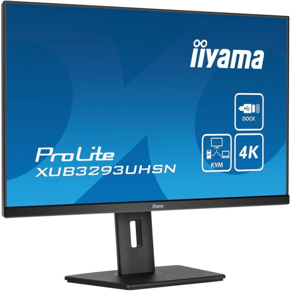 iiyama ProLite XUB3293UHSN-B5 Monitor 4K 31.5