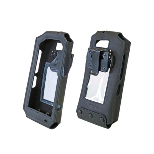 i.safe MOBILE IS540 Black Leather Case with Belt Clip