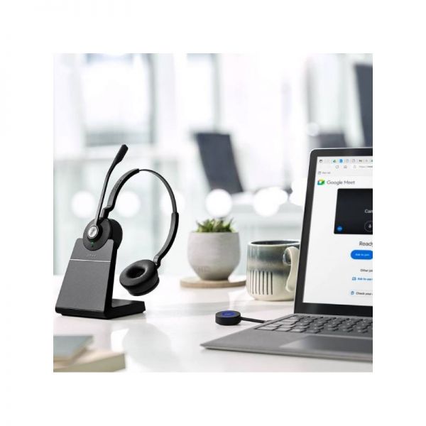 Jabra Engage 55 SE duo UC USB-A com base