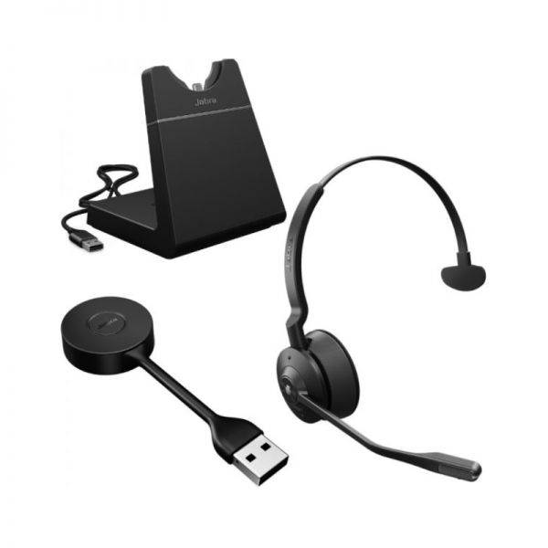 Jabra Engage 55 SE Mono MS USB-A com base