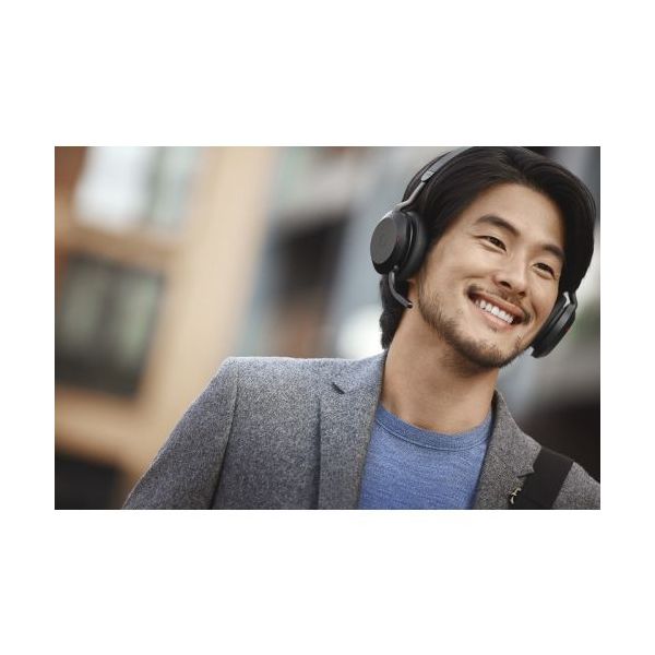 Jabra Evolve2 75 USB-C + Base de carregamento
