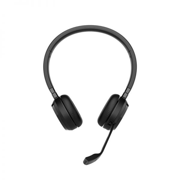 Jabra Evolve 65 TE Duo MS com base