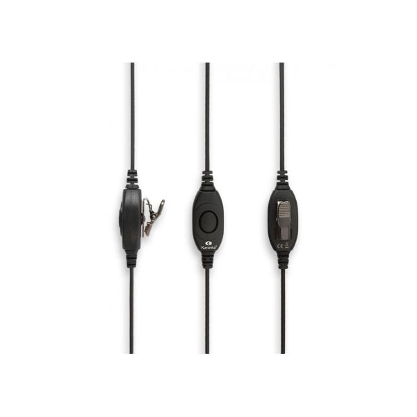 Auricular Komunica PGM-20 Series Monoaural com conexão Kenwood 2 Pins