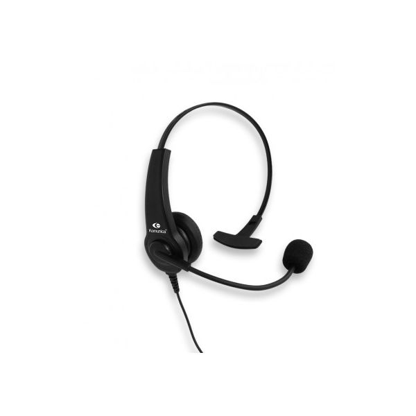 Auricular Komunica PGM-20 Series Monoaural com conexão Kenwood 2 Pins