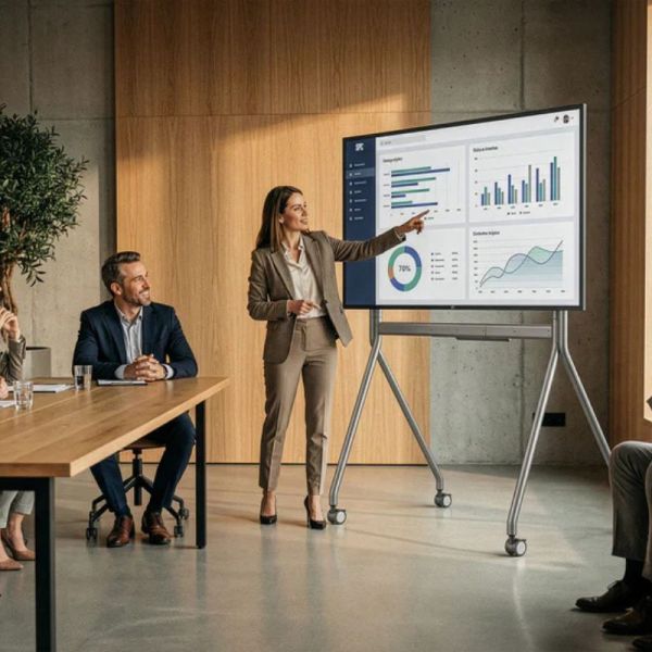 SPC Lumacore Display 65 Business Meeting