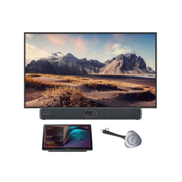 Kit Visio Maxhub Barre V50 + Ecrã 65'' CMA + Dongle WT13M