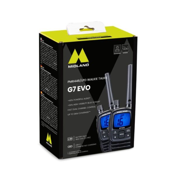 Midland G7 EVO Retail Packaging