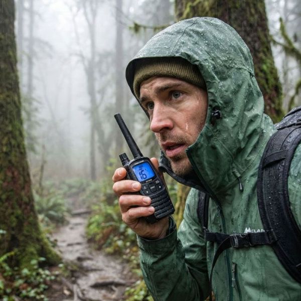 Midland G7 EVO Walkie Talkie in Outdoor Use