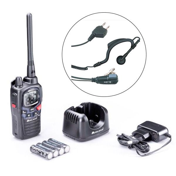 Midland G9 Pro + Kit contorno de orelha MI21LI