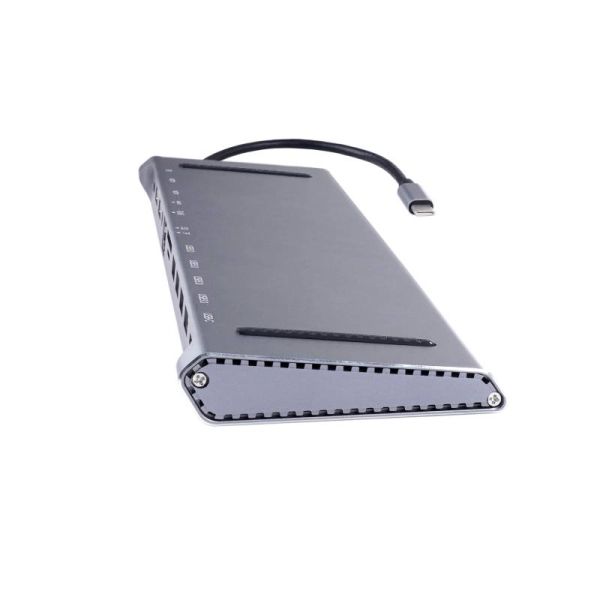 Cleyver Dock USB C 12  portos