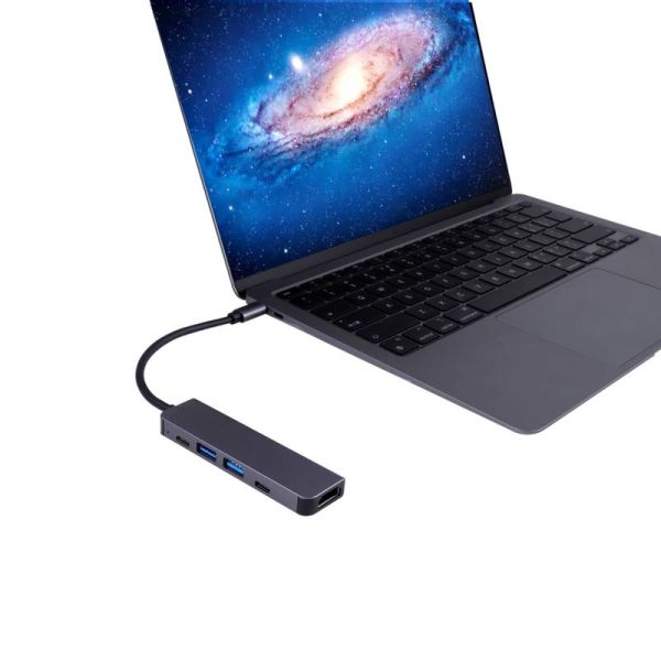 Cleyver Hub USB C tem 5 portas