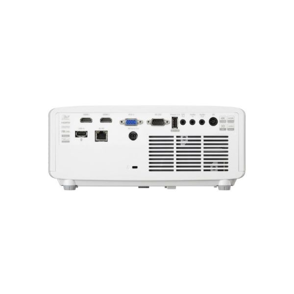 Optoma ZH361 professional projector rear connections