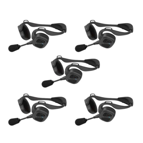 Sena NautiTalk Bosun Mesh Pack 5 Marine Communication Headsets