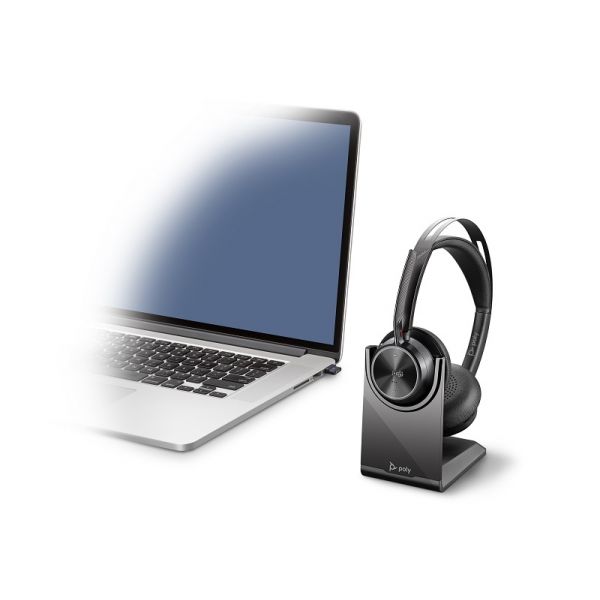 Poly Voyager Focus 2 USB-A Teams + Base de carga