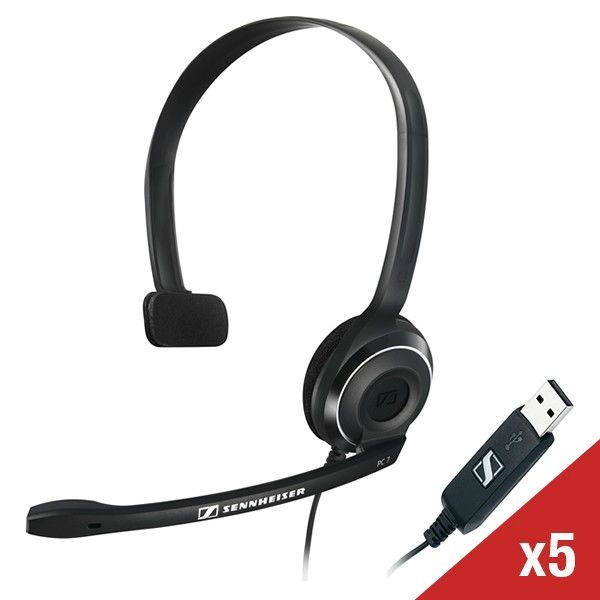Pack 5x EPOS PC 7 USB