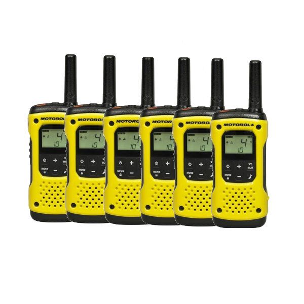 Motorola TLKR T92 H₂O - pack sexteto